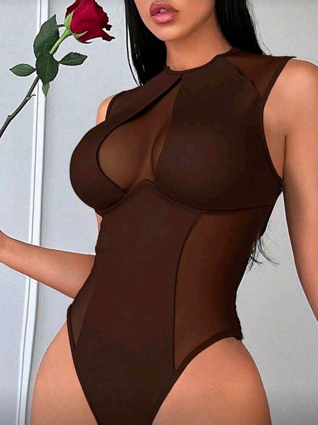 2026/01/1000193627-1.jpg body sexy sin mangas con detalles de malla elegancia atrevida