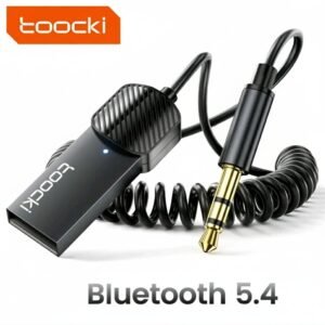 Auto y Accesorios adaptador bluetooth 5.4 receptor de audio auxiliar