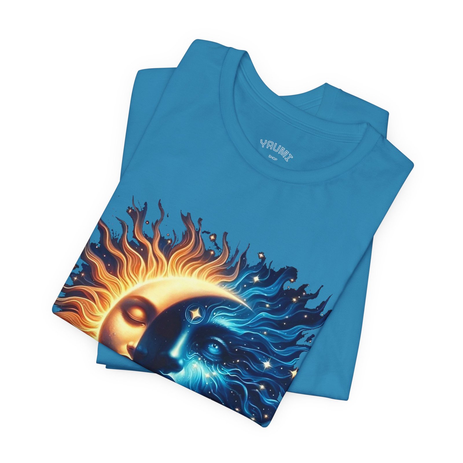 sun and moon graphic tee — yin yang solar lunar t shirt sun and moon graphic tee — yin yang solar lunar t shirt