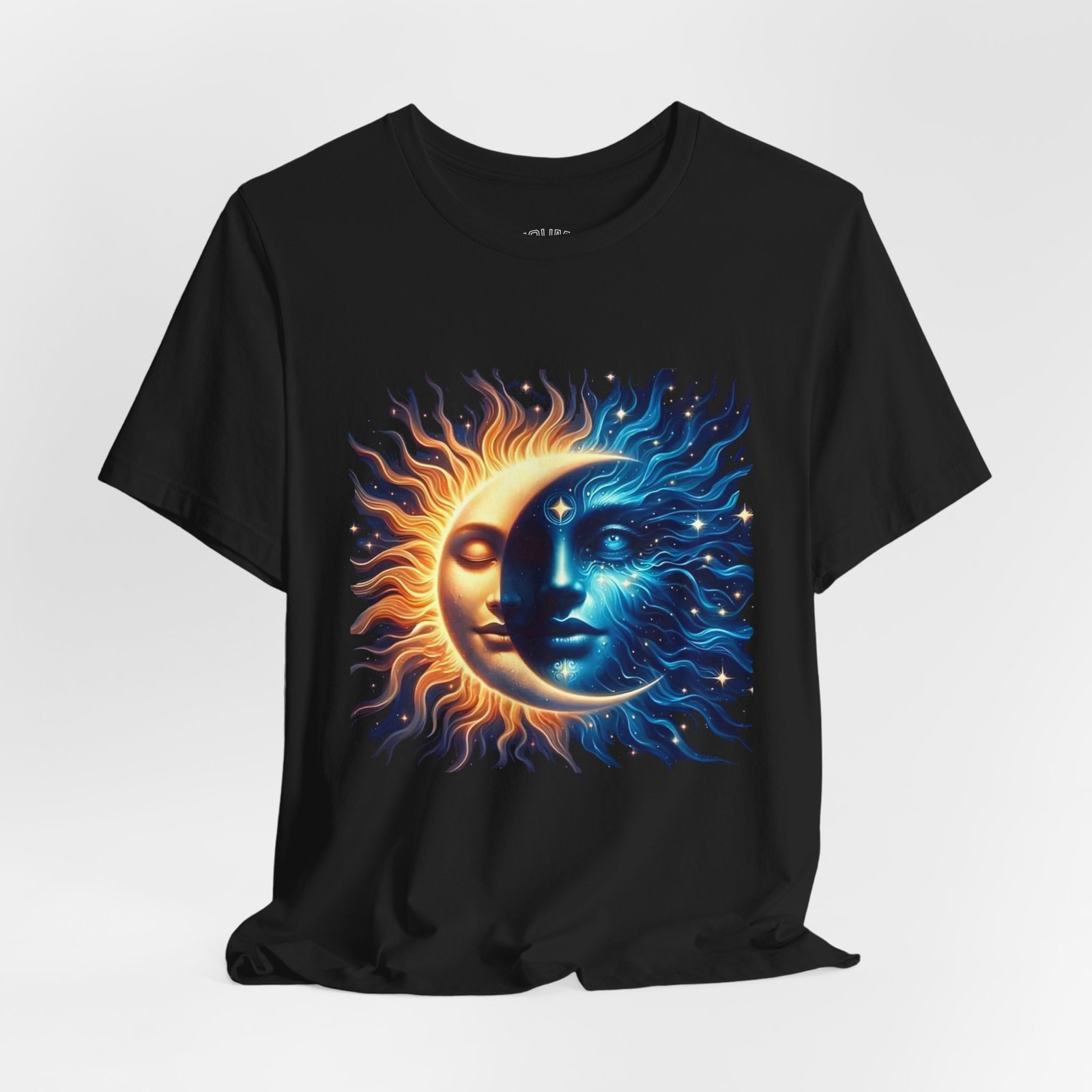 sun and moon graphic tee — yin yang solar lunar t shirt sun and moon graphic tee — yin yang solar lunar t shirt