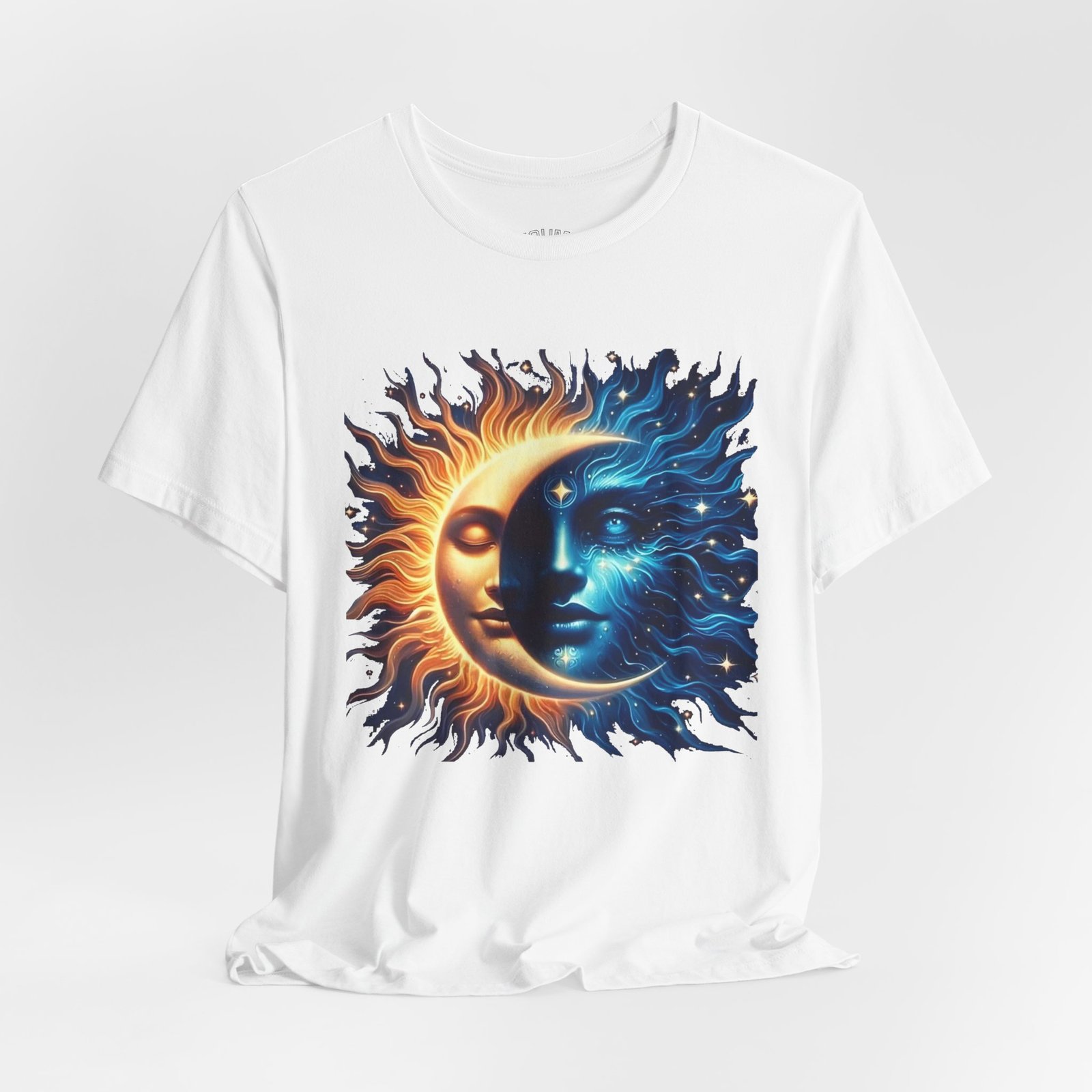 sun and moon graphic tee — yin yang solar lunar t shirt sun and moon graphic tee — yin yang solar lunar t shirt