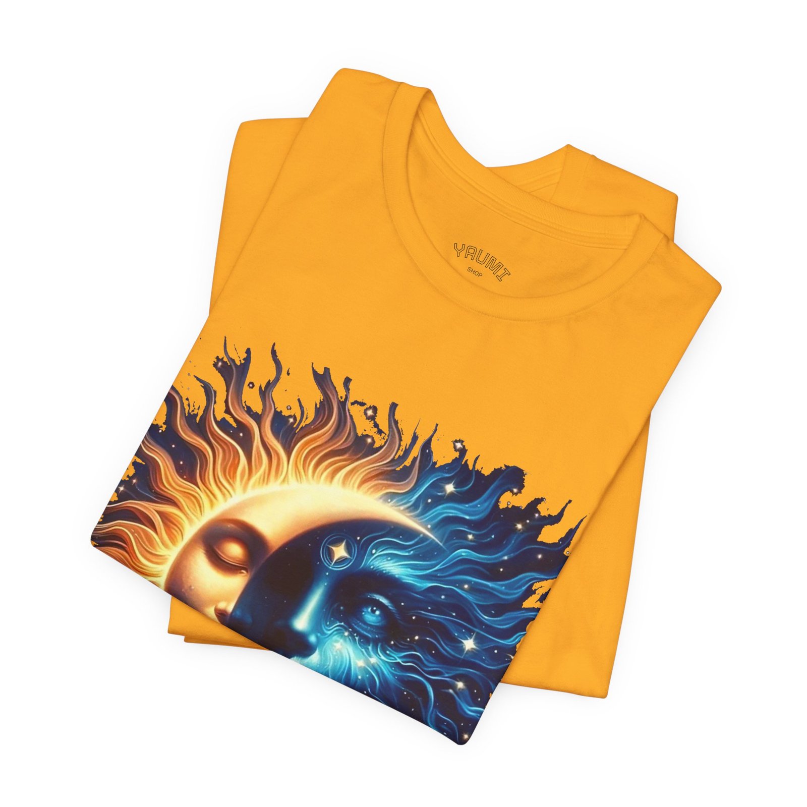 sun and moon graphic tee — yin yang solar lunar t shirt sun and moon graphic tee — yin yang solar lunar t shirt