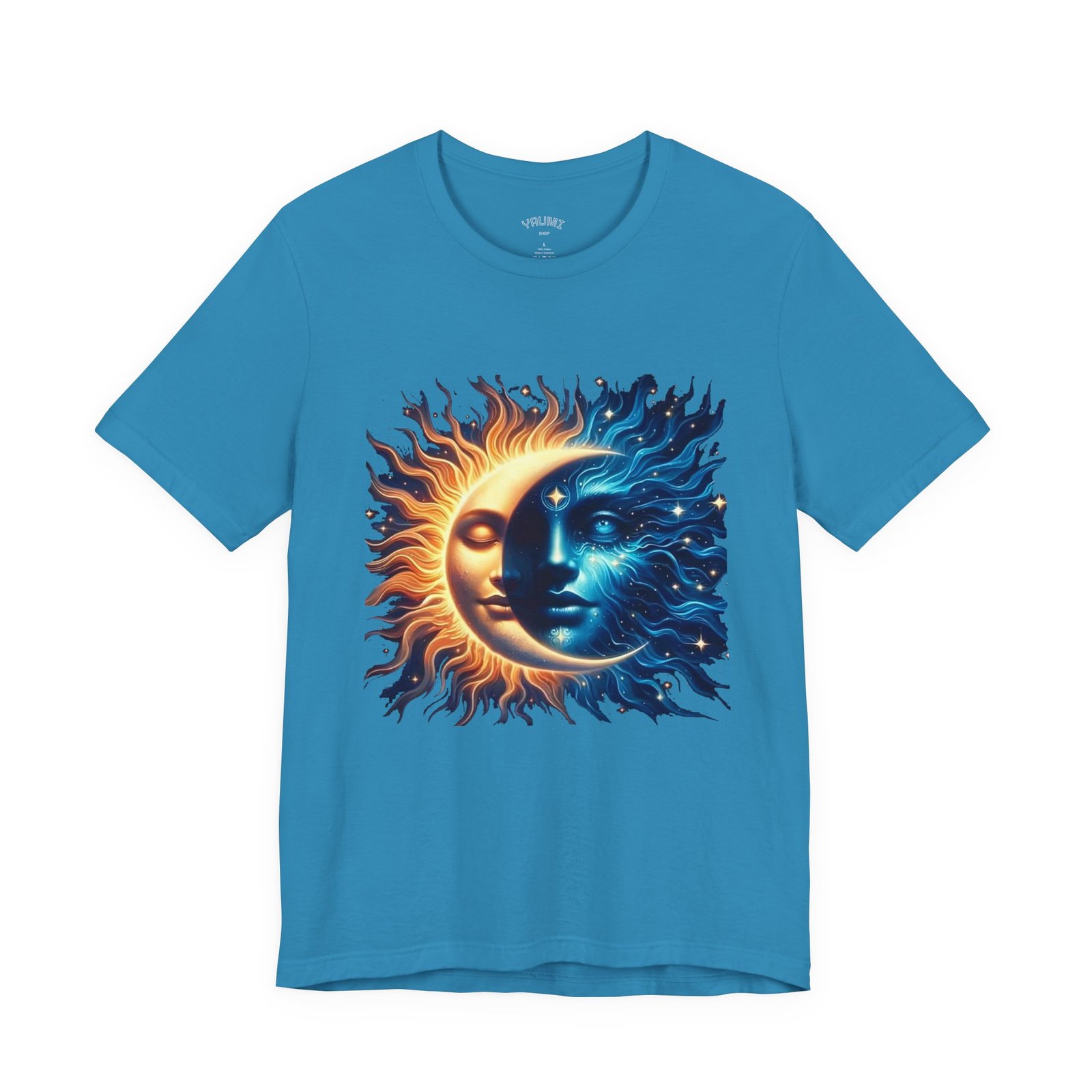 sun and moon graphic tee — yin yang solar lunar t shirt sun and moon graphic tee — yin yang solar lunar t shirt