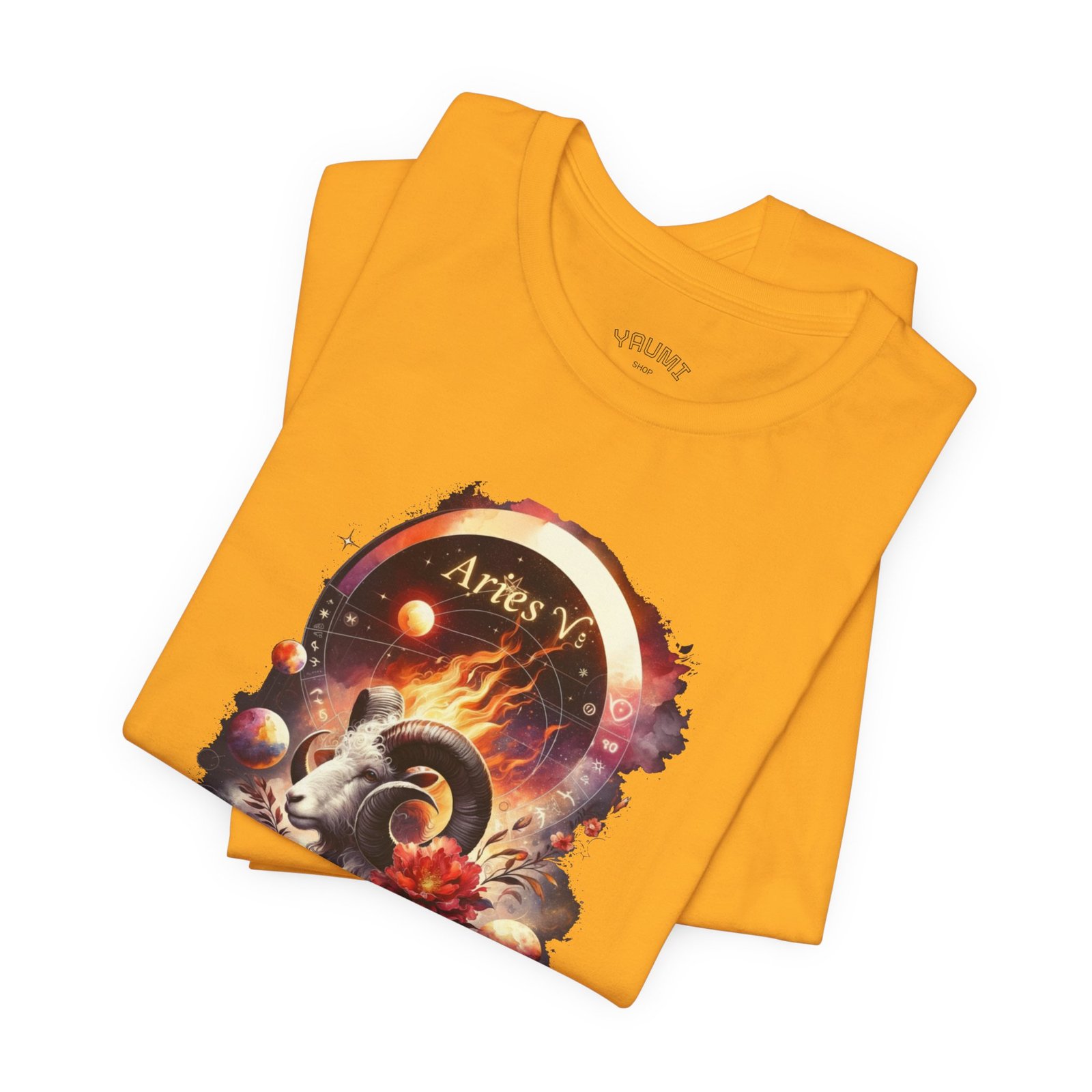 aries ram zodiac tee — fiery astrology graphic t shirt aries ram zodiac tee — fiery astrology graphic t shirt