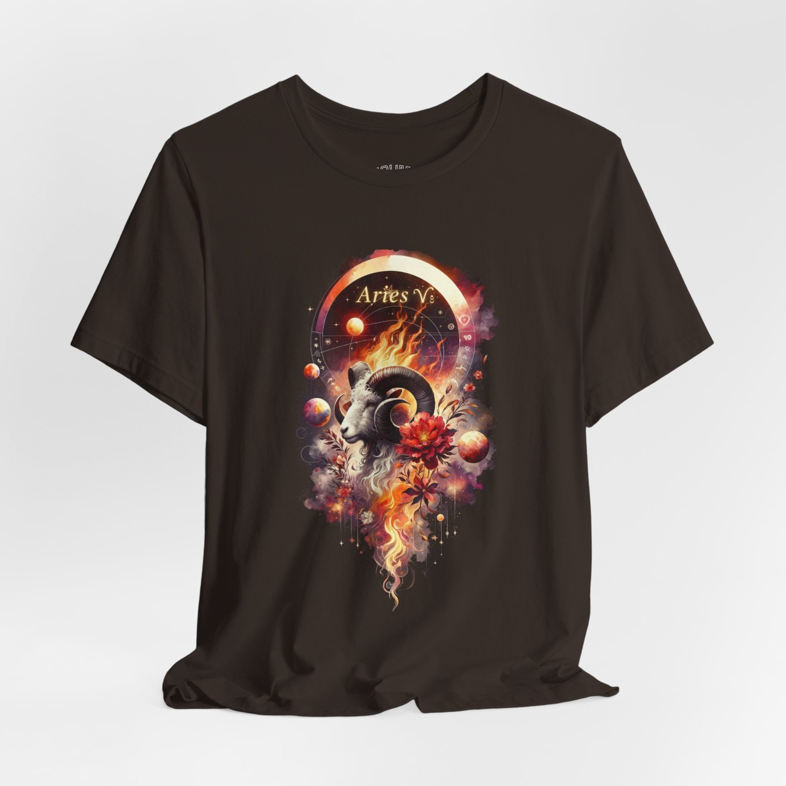 aries ram zodiac tee — fiery astrology graphic t shirt aries ram zodiac tee — fiery astrology graphic t shirt