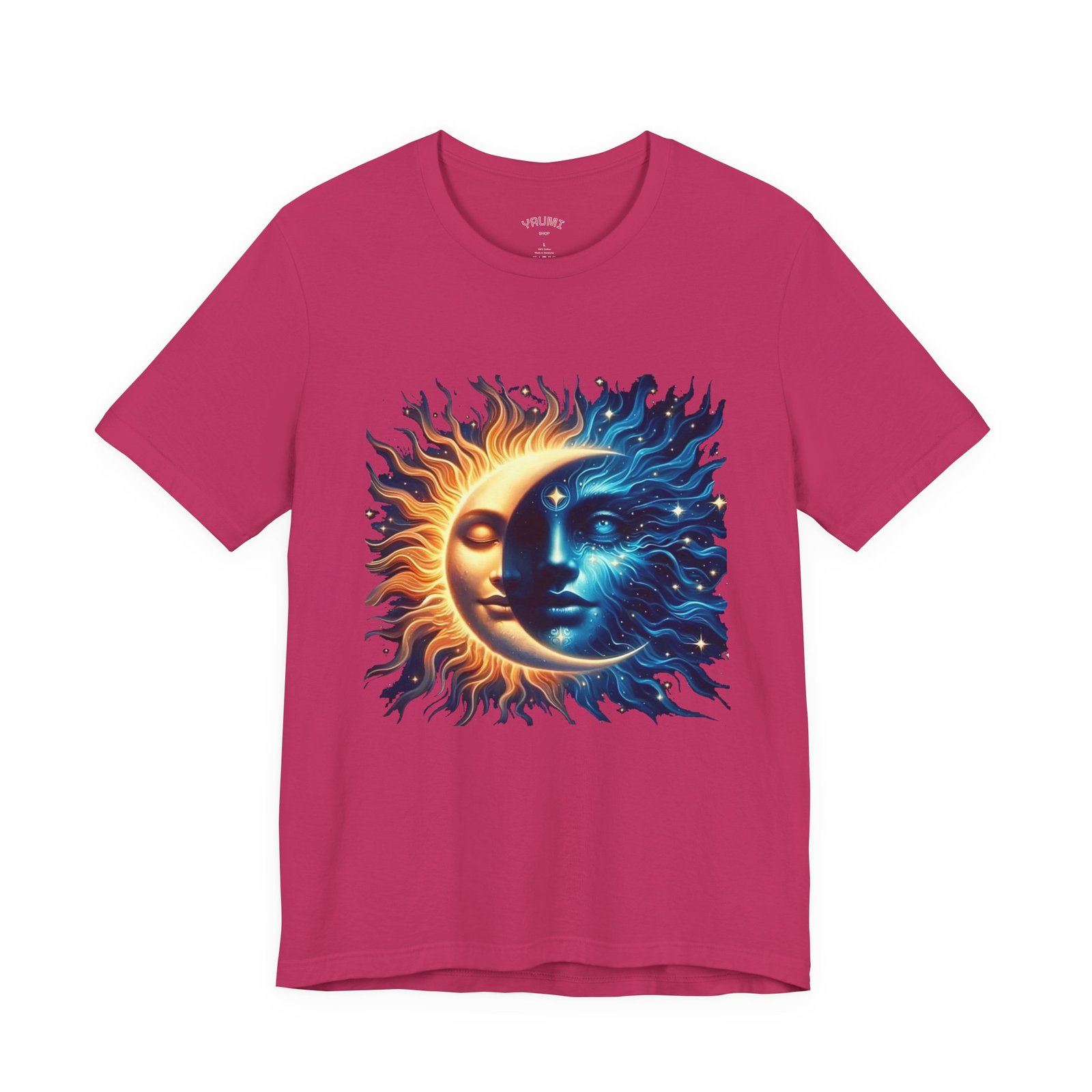 sun and moon graphic tee — yin yang solar lunar t shirt sun and moon graphic tee — yin yang solar lunar t shirt