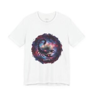 scorpio constellation t shirt — galaxy scorpion zodiac tee