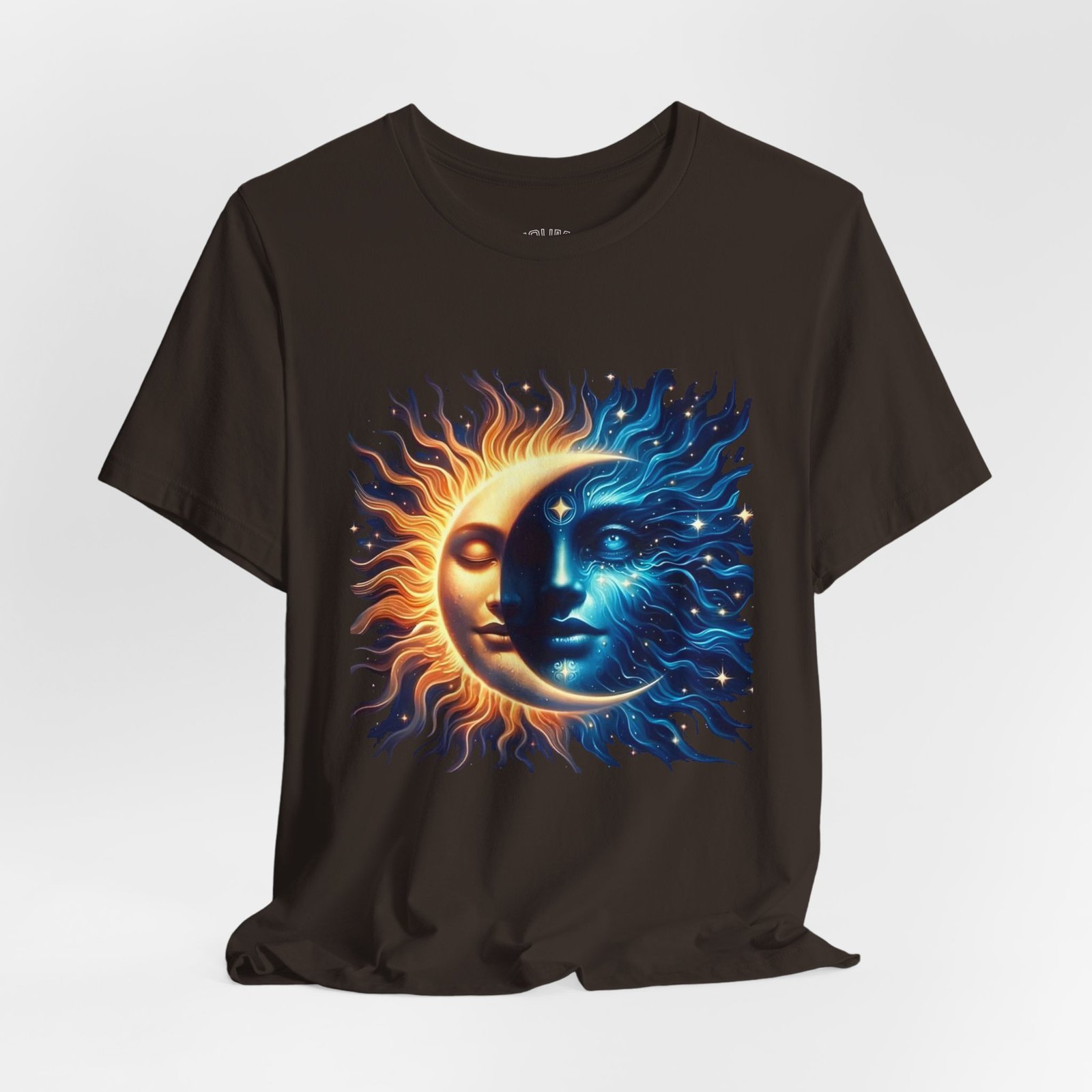 sun and moon graphic tee — yin yang solar lunar t shirt sun and moon graphic tee — yin yang solar lunar t shirt