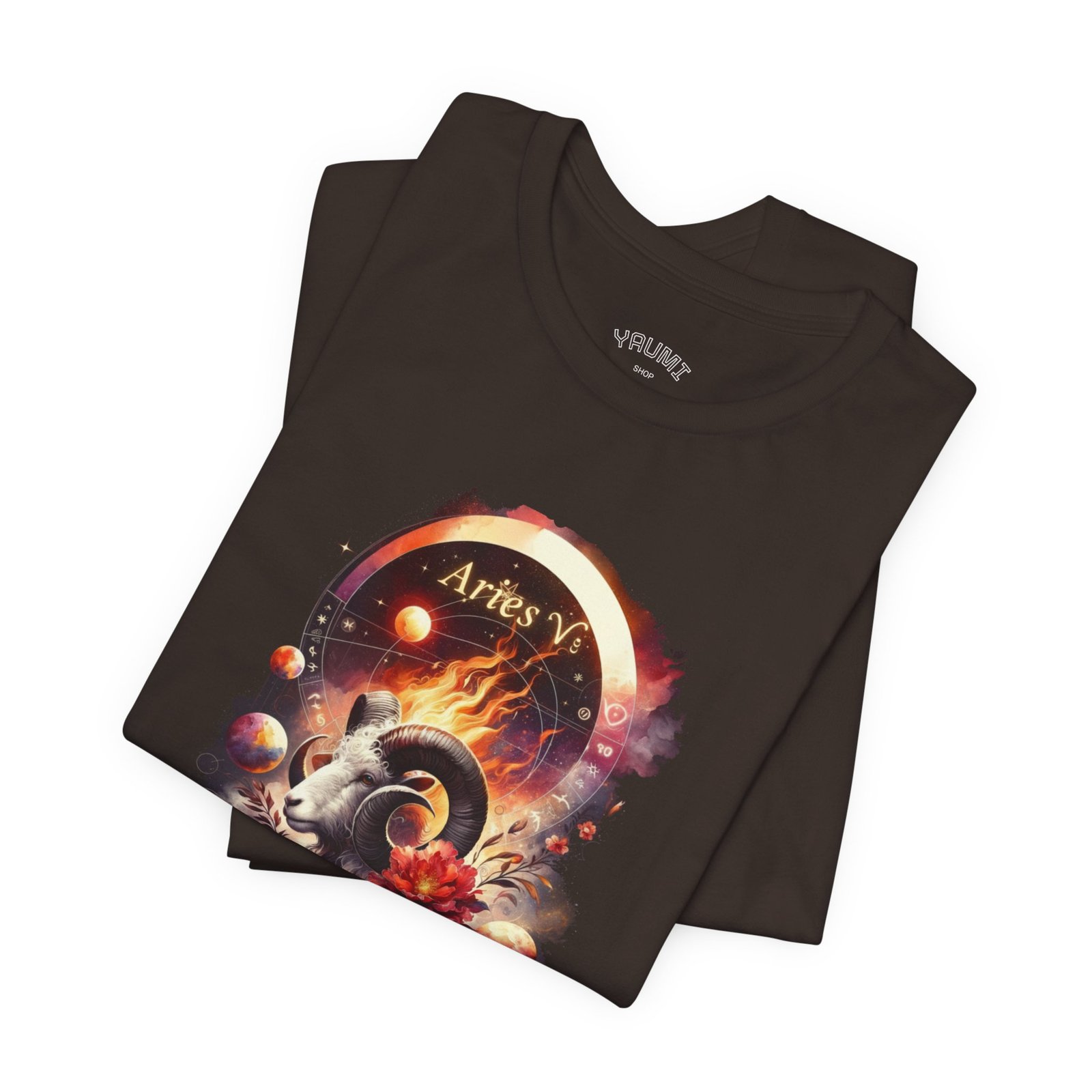 aries ram zodiac tee — fiery astrology graphic t shirt aries ram zodiac tee — fiery astrology graphic t shirt
