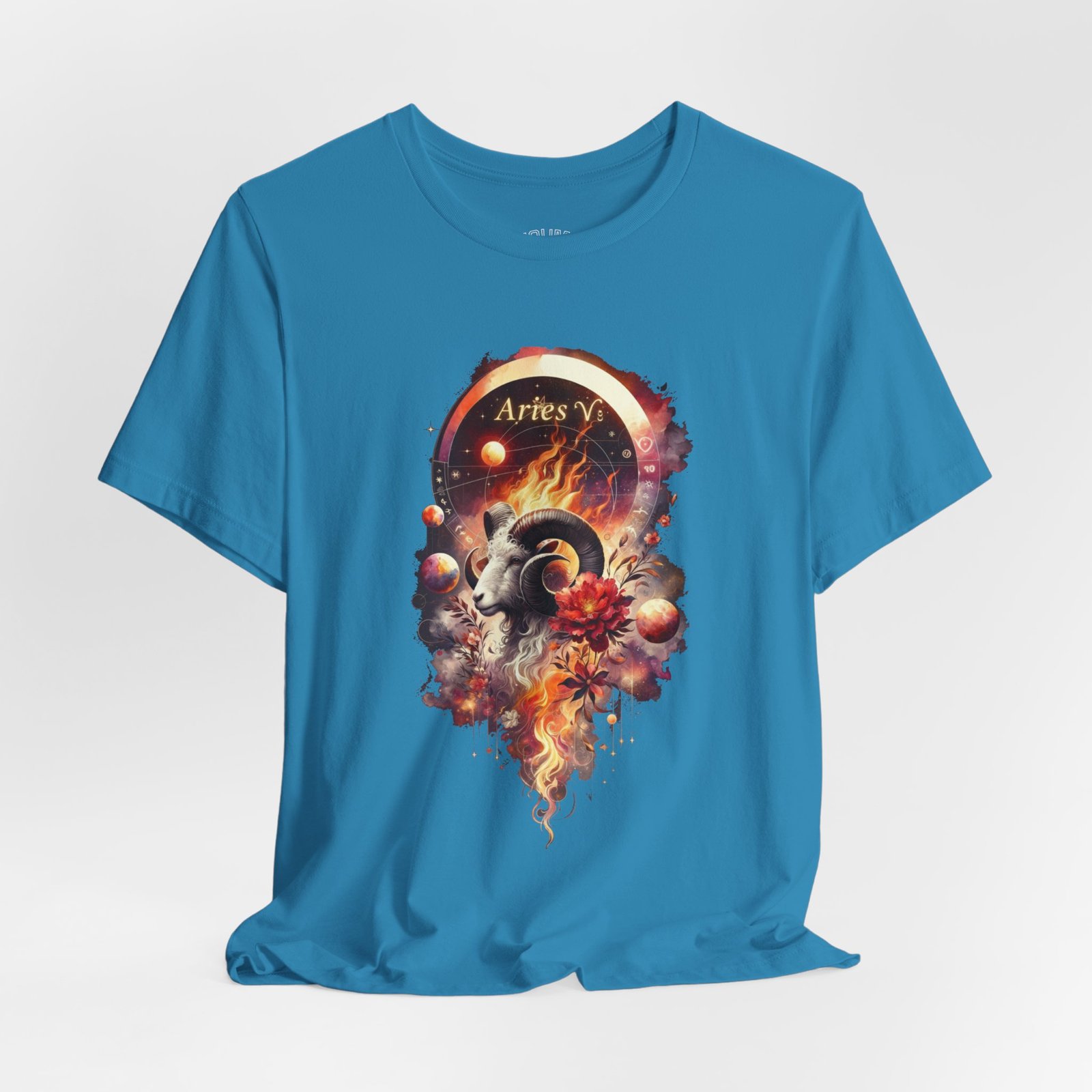 aries ram zodiac tee — fiery astrology graphic t shirt aries ram zodiac tee — fiery astrology graphic t shirt