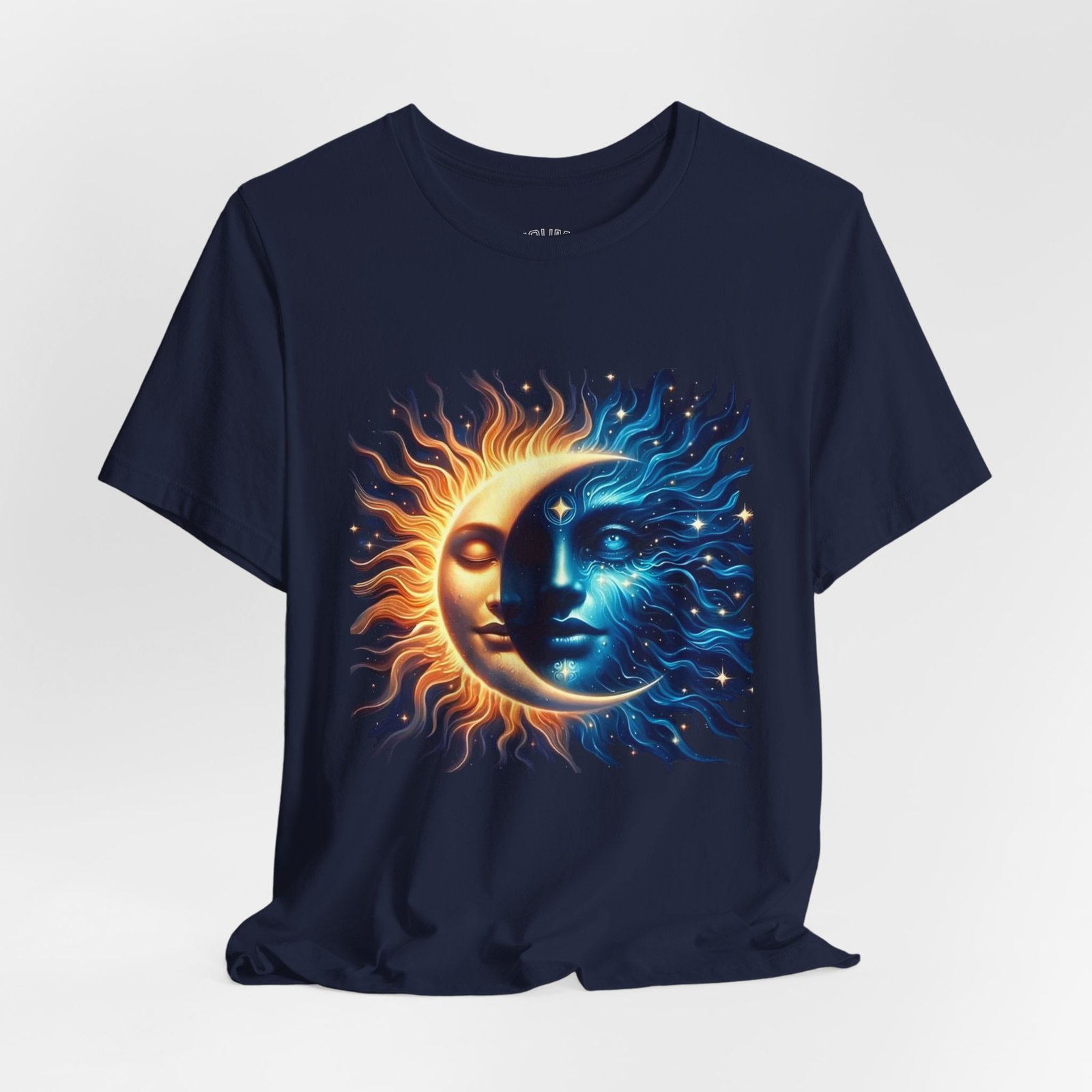 sun and moon graphic tee — yin yang solar lunar t shirt sun and moon graphic tee — yin yang solar lunar t shirt