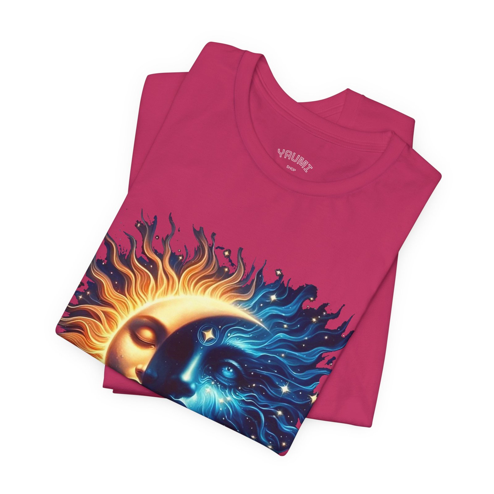 sun and moon graphic tee — yin yang solar lunar t shirt sun and moon graphic tee — yin yang solar lunar t shirt