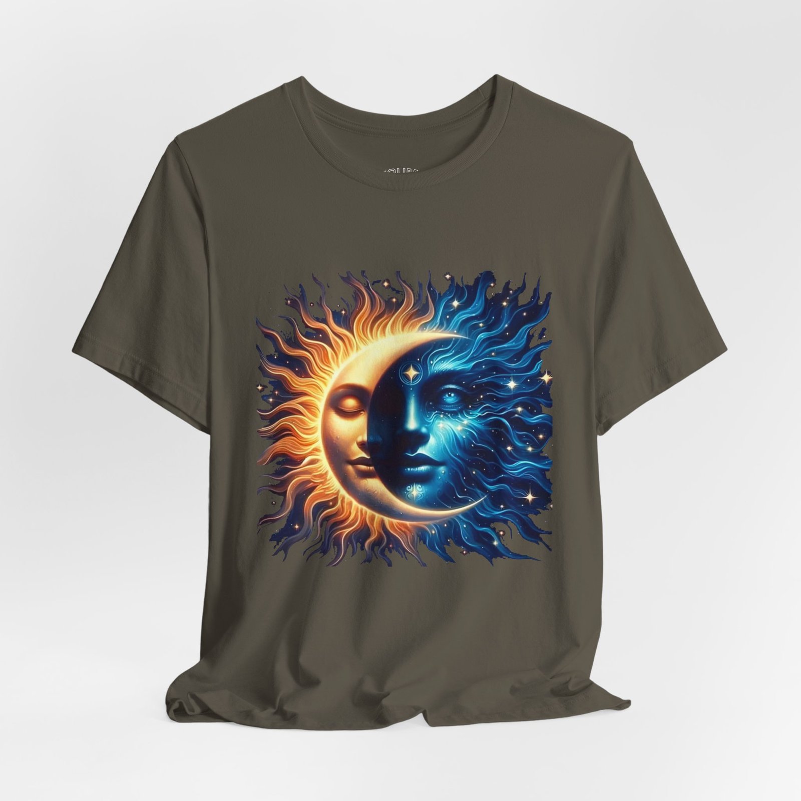 sun and moon graphic tee — yin yang solar lunar t shirt sun and moon graphic tee — yin yang solar lunar t shirt