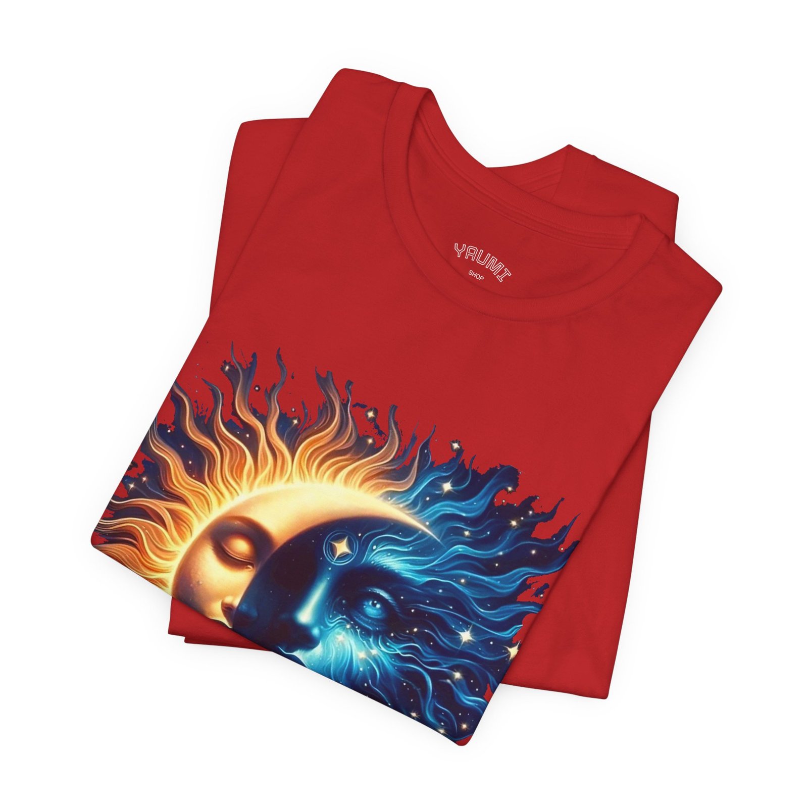 sun and moon graphic tee — yin yang solar lunar t shirt sun and moon graphic tee — yin yang solar lunar t shirt